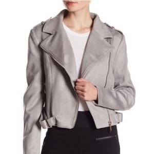 CLOSET CLEAR OUT SALE - ROMEO & JULIET COUTURE Faux Suede effect Jacket Sz S NWT